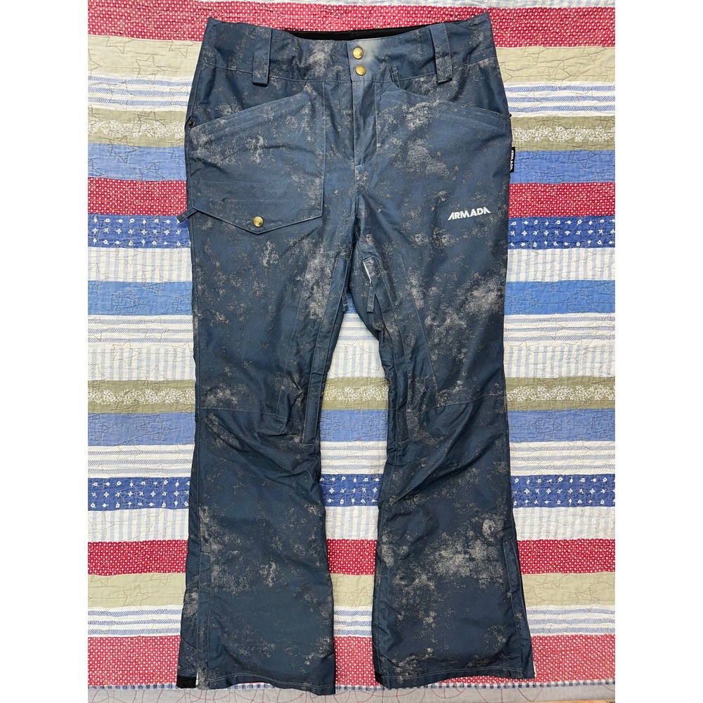 Armada Forage 10K Pant Acid Wash Ski Snowboard Snow Pants / Women's Small